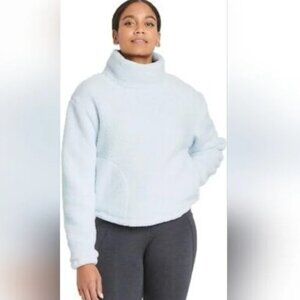 All in motion fuzzy sherpa pullover sweater sweatshirt